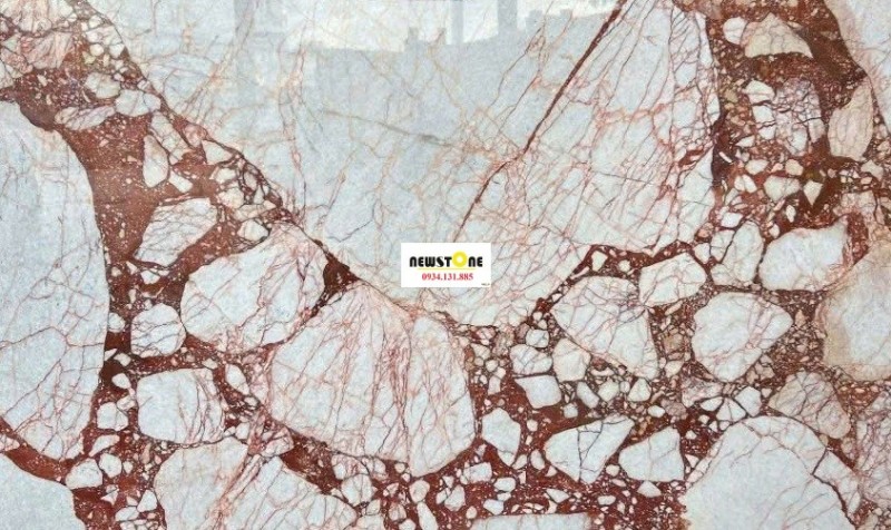 ĐÁ MARBLE CALACATTA BORDEAUX