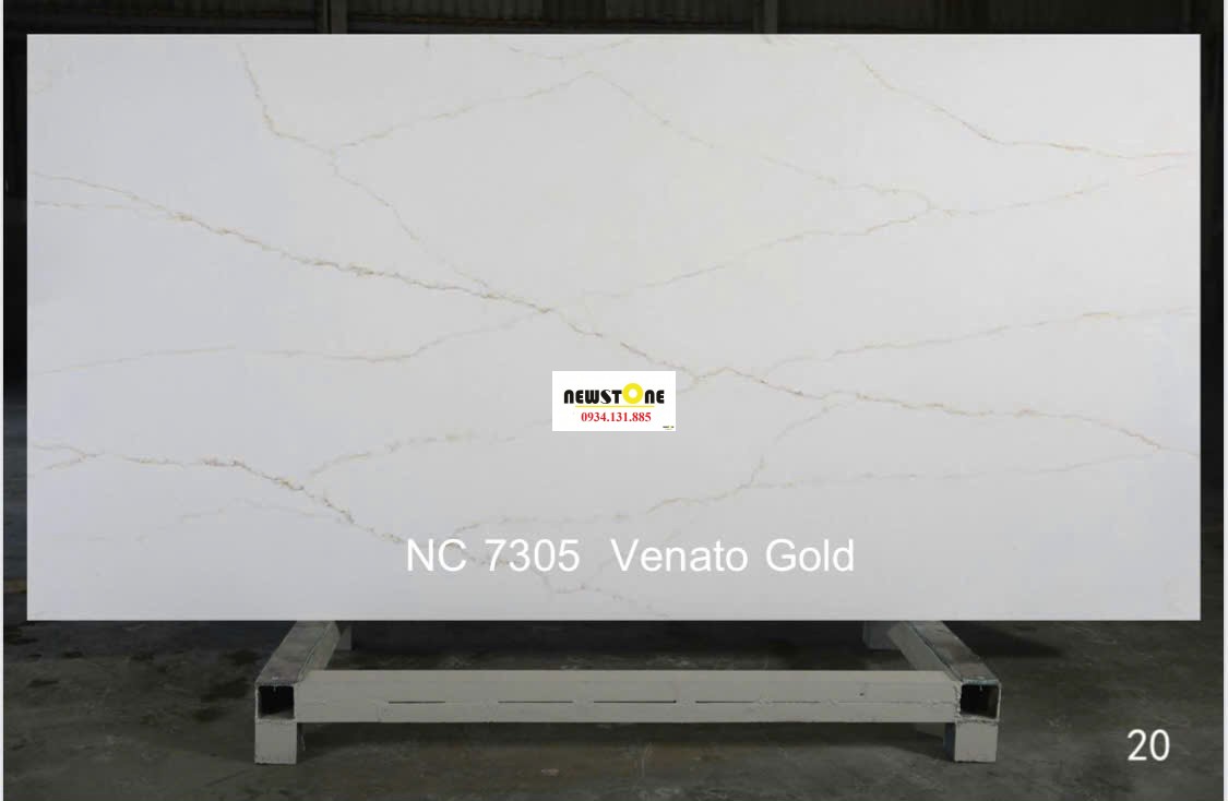 Đá Quartz Thạch Anh Venato Golđ