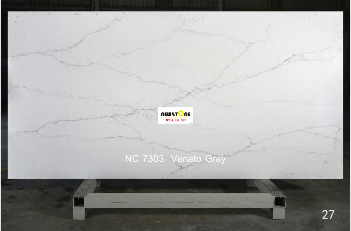 Đá Quartz Thạch Anh Venato Gray