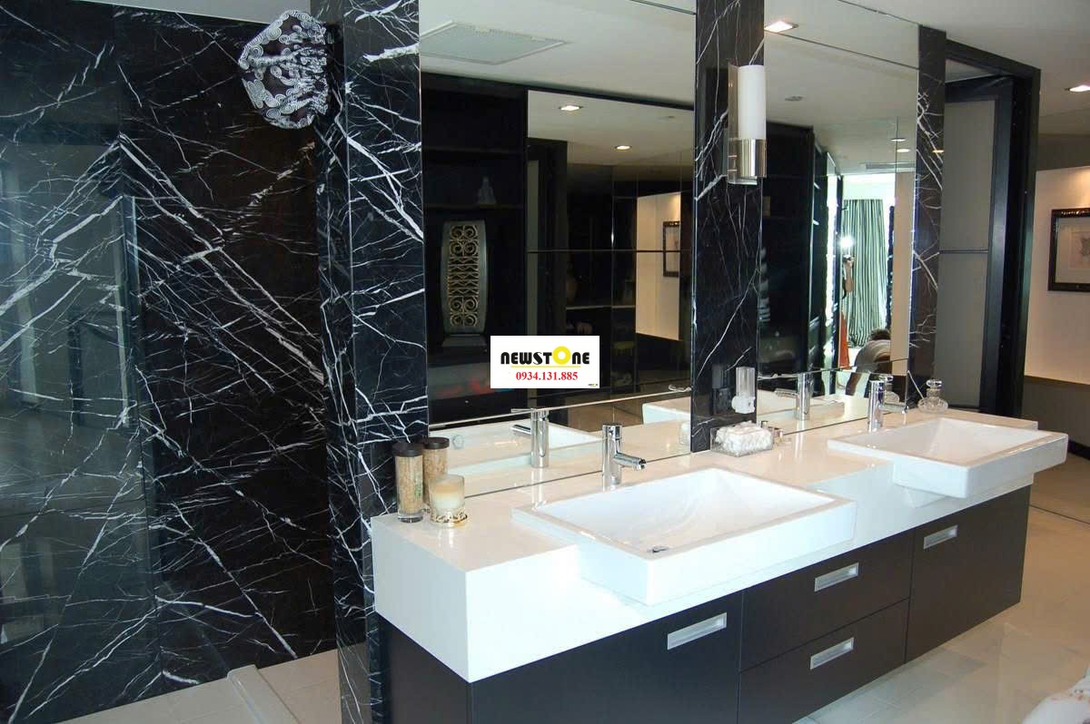 Đá Marble Đen Nero Marquina