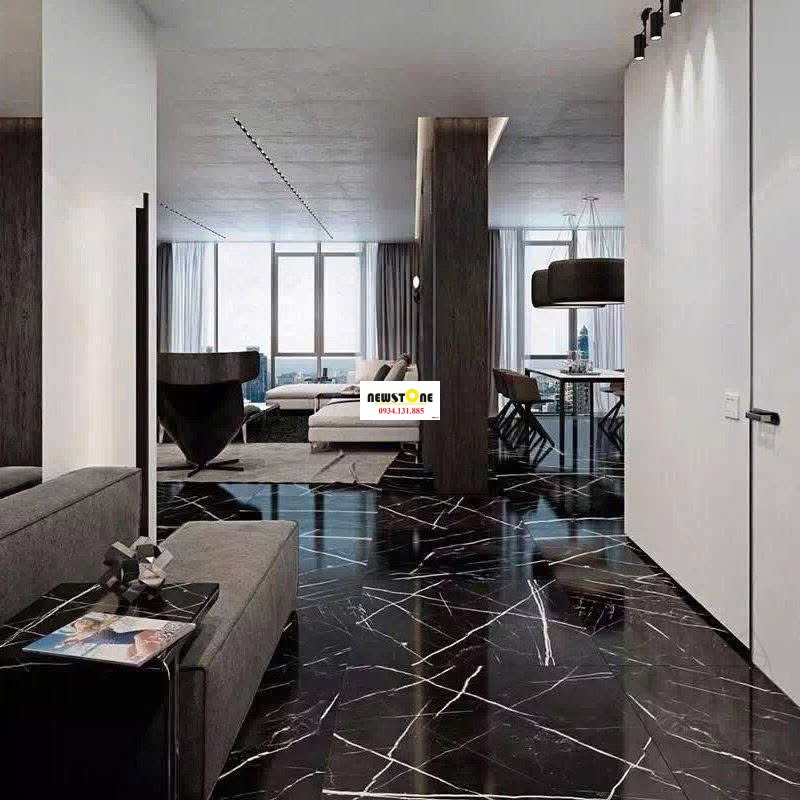 Đá Marble Đen Nero Marquina