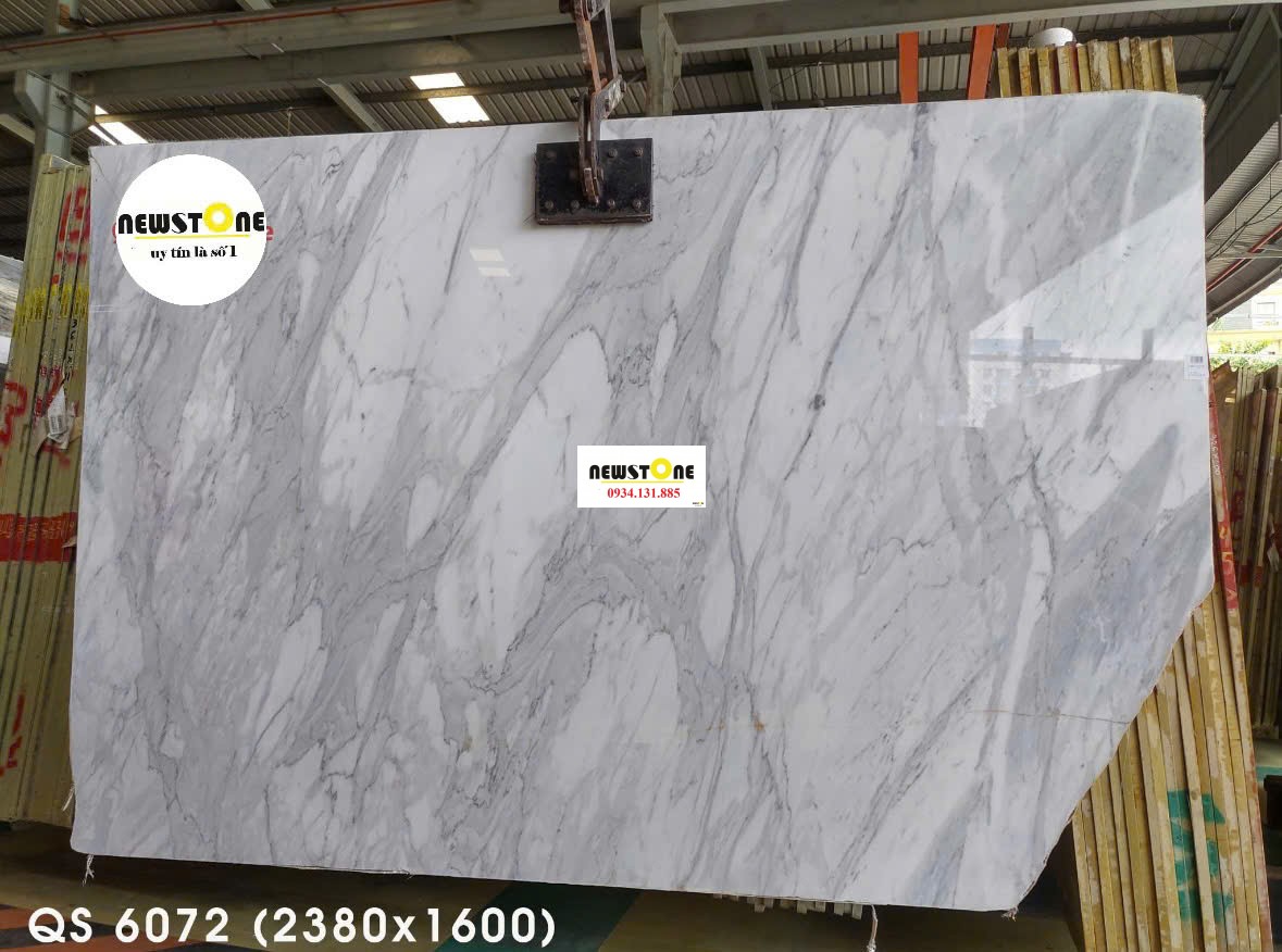 Đá Marble Trắng Calacatta