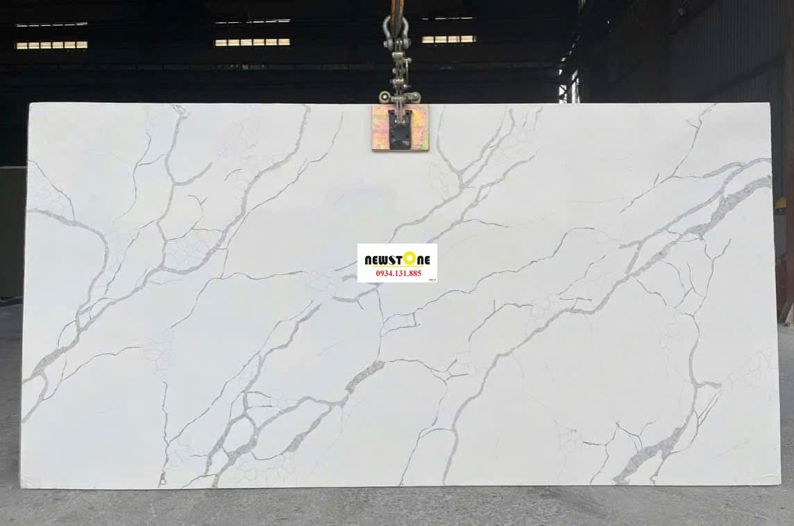 Đá Nhân Tạo Trắng Vân Mây 