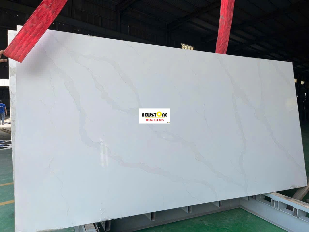 Đá Nhân Tạo Trắng Vân Mây 