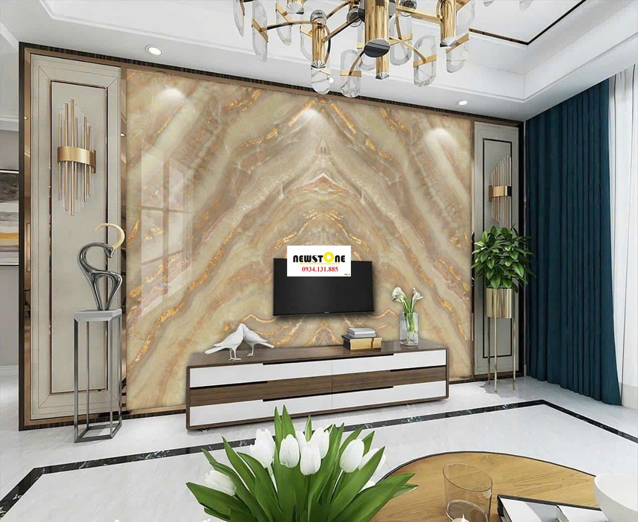Tranh Đá Đối Xứng