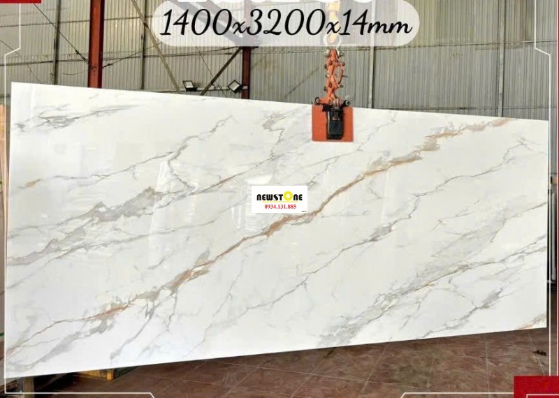 Đá trắng vân mây