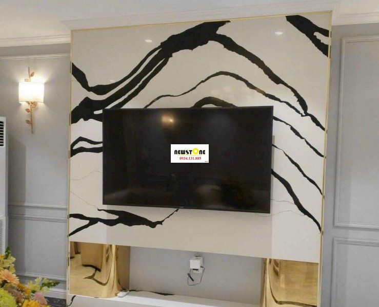 Đá Quartz Calacatta Art