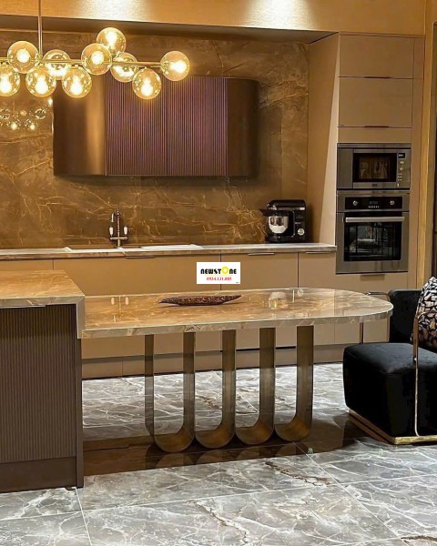 Đá Nhân Tạo Versace Gold