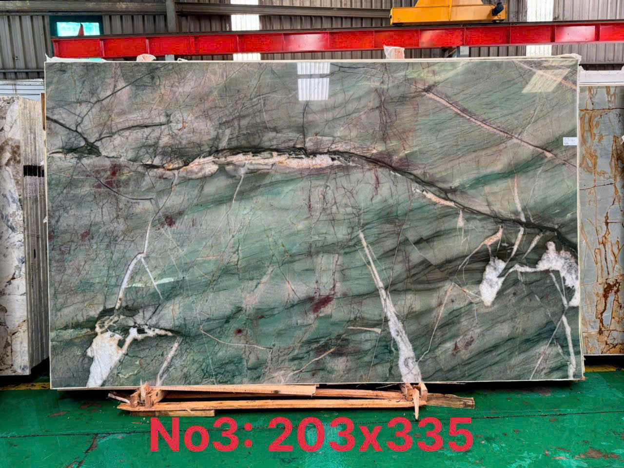 Đá Quartzite Jaspe Vert