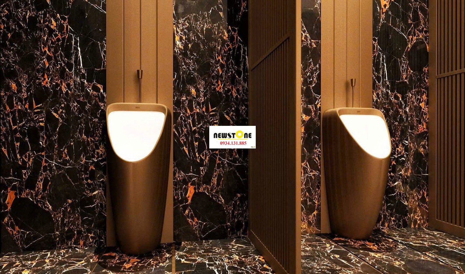 Đá Marble Portoro Gold