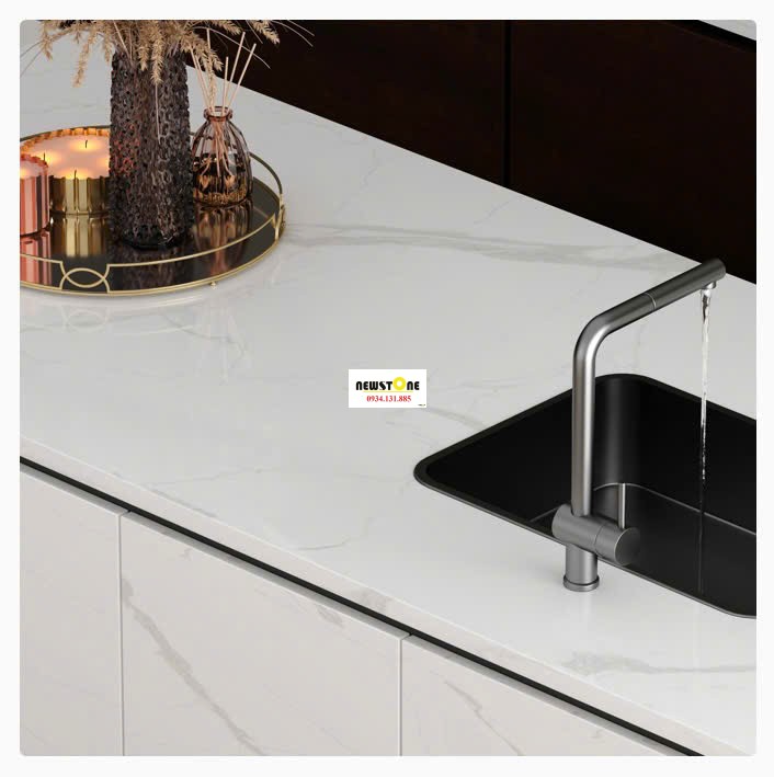 Đá Nung Kết Calacatta Classic