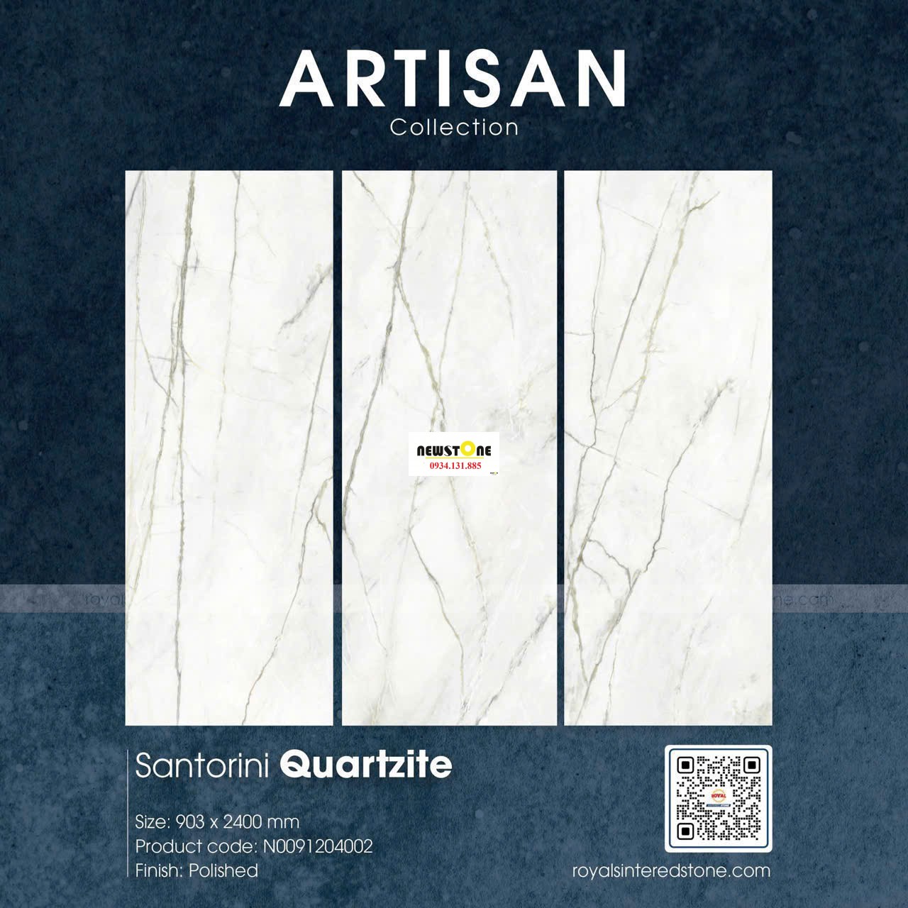 Đá Santorini Quartzite 