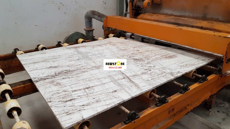 Đá Marble Santorini White