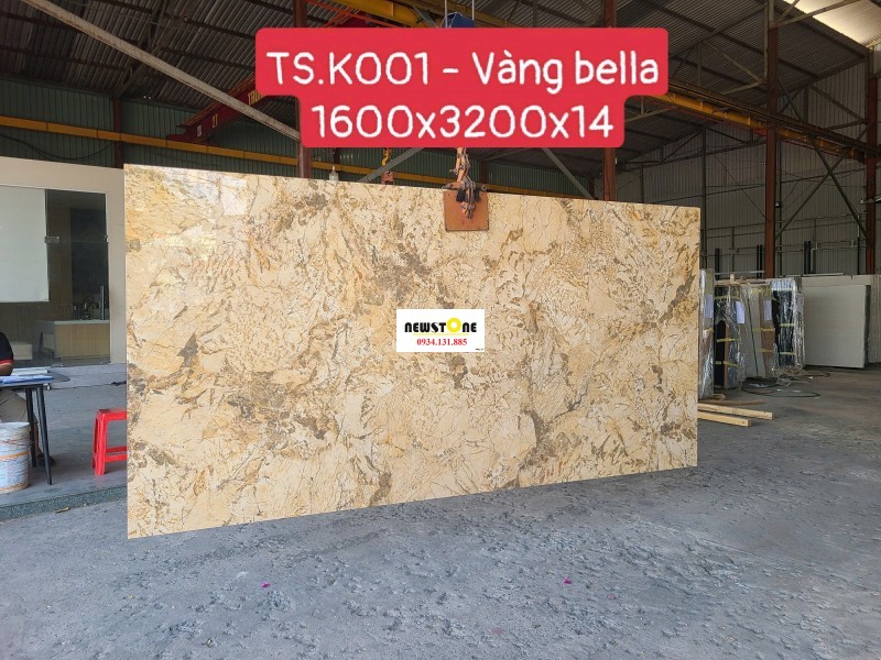 Đá Nhân Tạo Vàng Bella