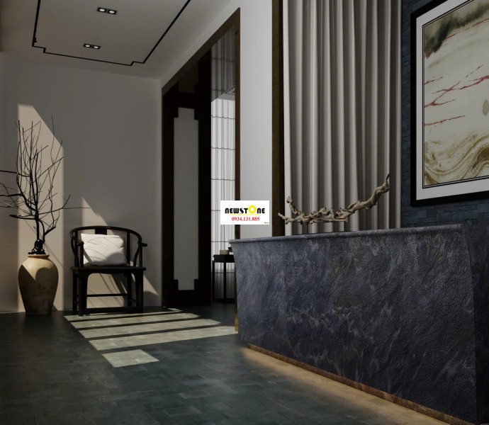 Đá Quartz Black Dragon