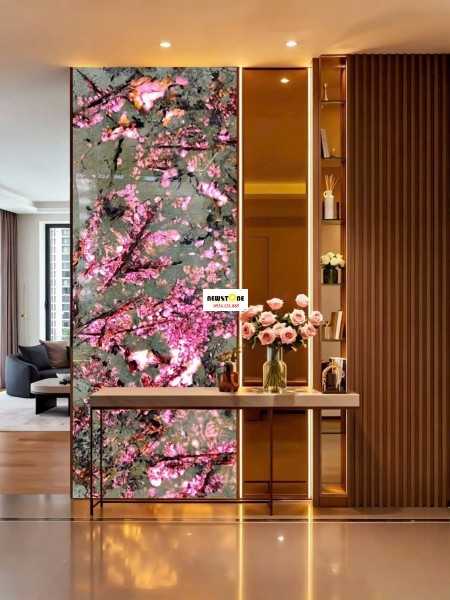 Đá Xuyên Sáng Pink