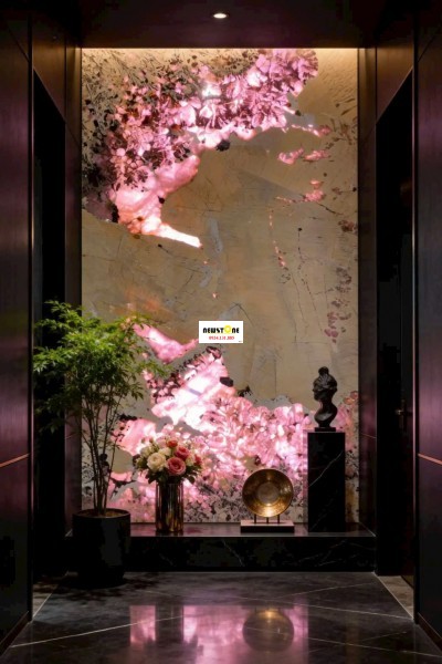 Đá Xuyên Sáng Pink