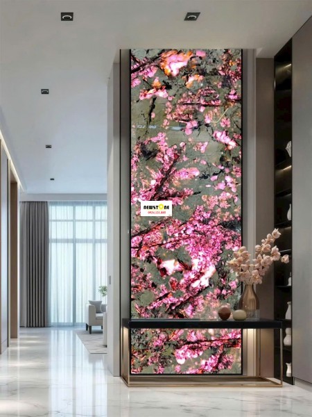 Đá Xuyên Sáng Pink