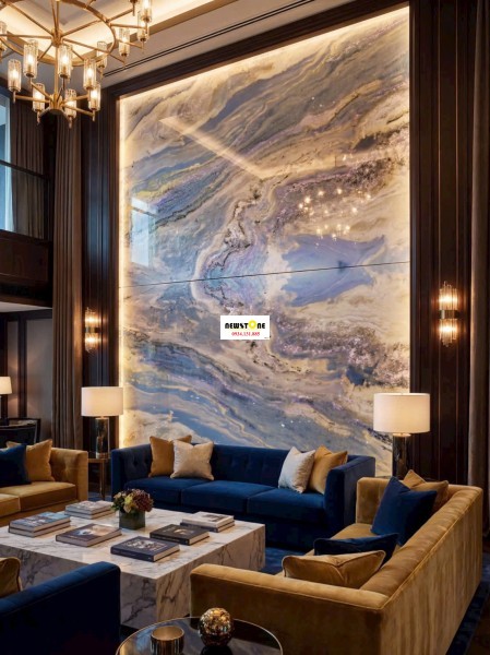 Tranh Đá Xuyên Sáng Purple