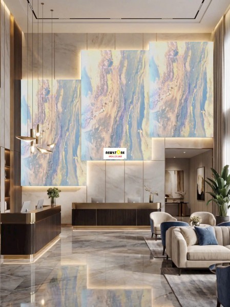 Tranh Đá Xuyên Sáng Purple